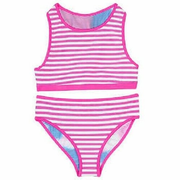 Eddie Bauer Youth 4-piece Reversible Swim Set - Picture 2 of 7